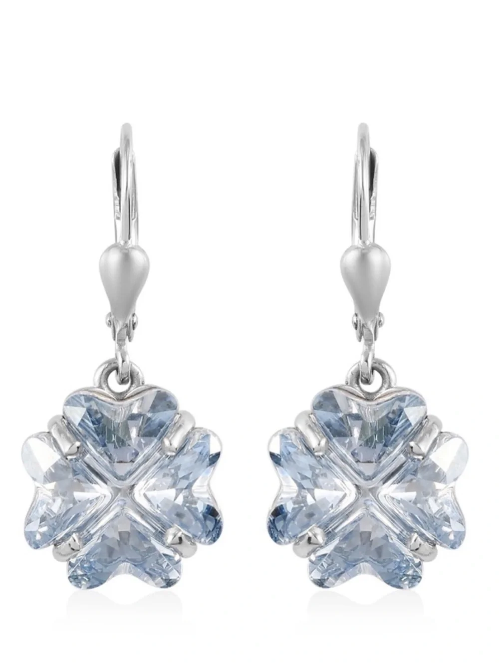 SWAROVSKI Blue Shade Crystal Earrings